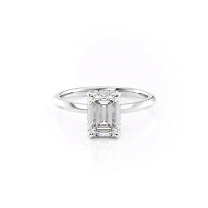 The Razor Kamellie Set With A 1 Carat Emerald Lab Diamond