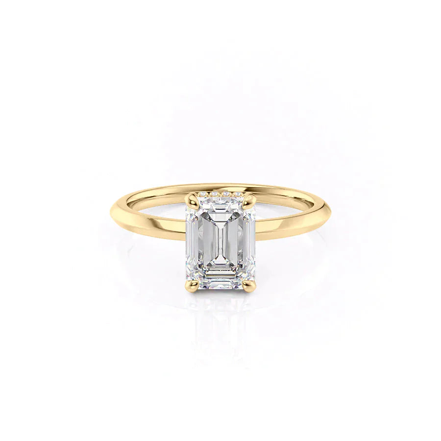 The Razor Kamellie Set With A 1.5 Carat Emerald Lab Diamond