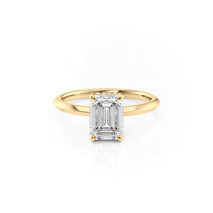 The Razor Kamellie Set With A 1 Carat Emerald Lab Diamond