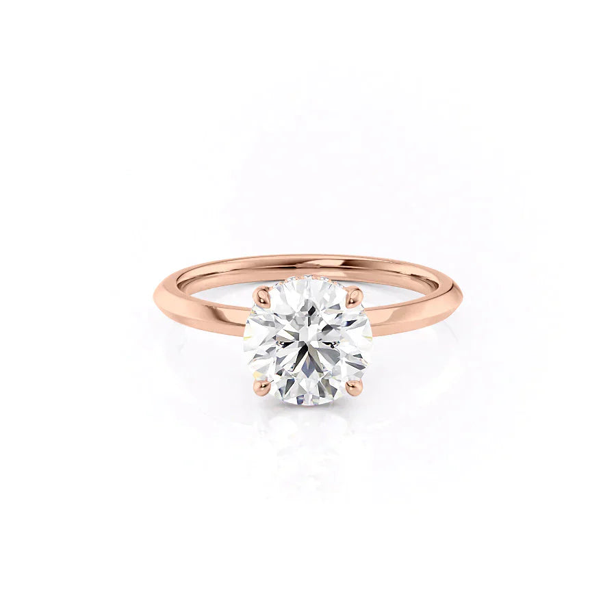 The Razor Kamellie Set With A 2 Carat Round Lab Diamond