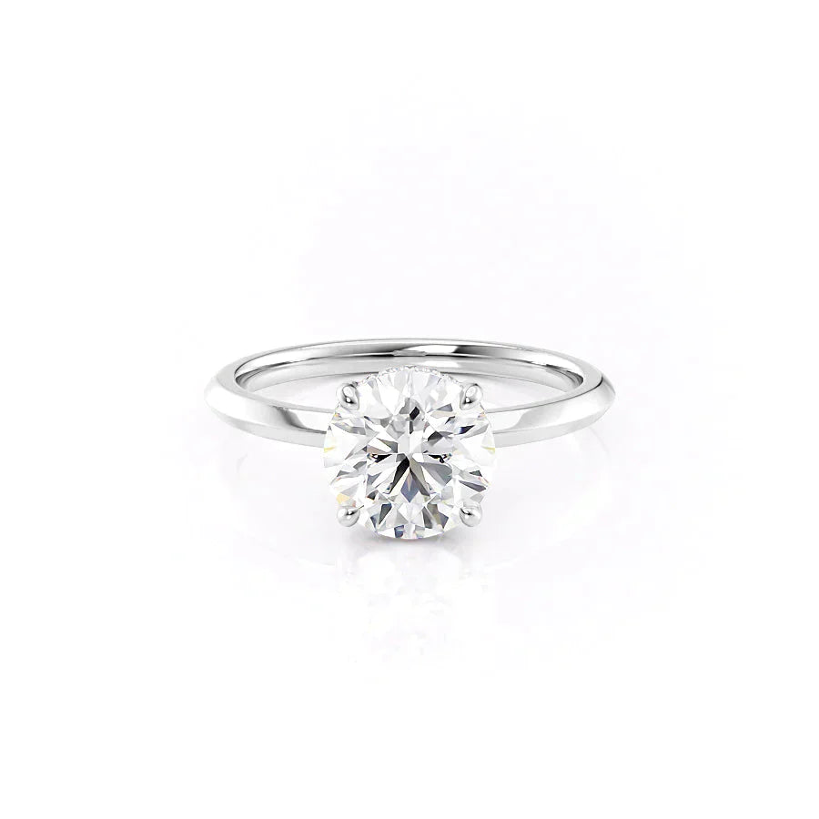 The Razor Kamellie Set With A 2 Carat Round Lab Diamond