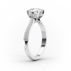 The Kayla Set With A Marquise Moissanite