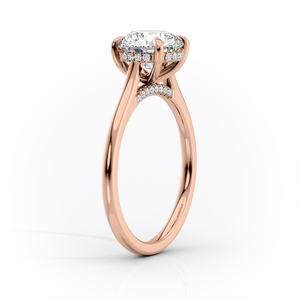 The Natalie Set With A 2 Carat Marquise Lab Diamond
