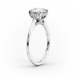 The Natalie Set With A 2 Carat Marquise Lab Diamond