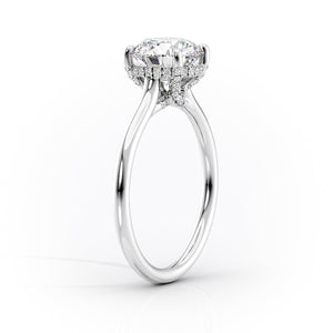 The Ellie Set With A 2 Carat Marquise Lab Diamond
