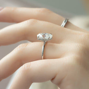 The Alex Set With A 2 Carat Oval Lab Diamond