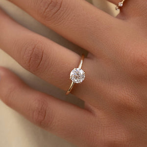 The Alex Set With A 2 Carat Round Lab Diamond