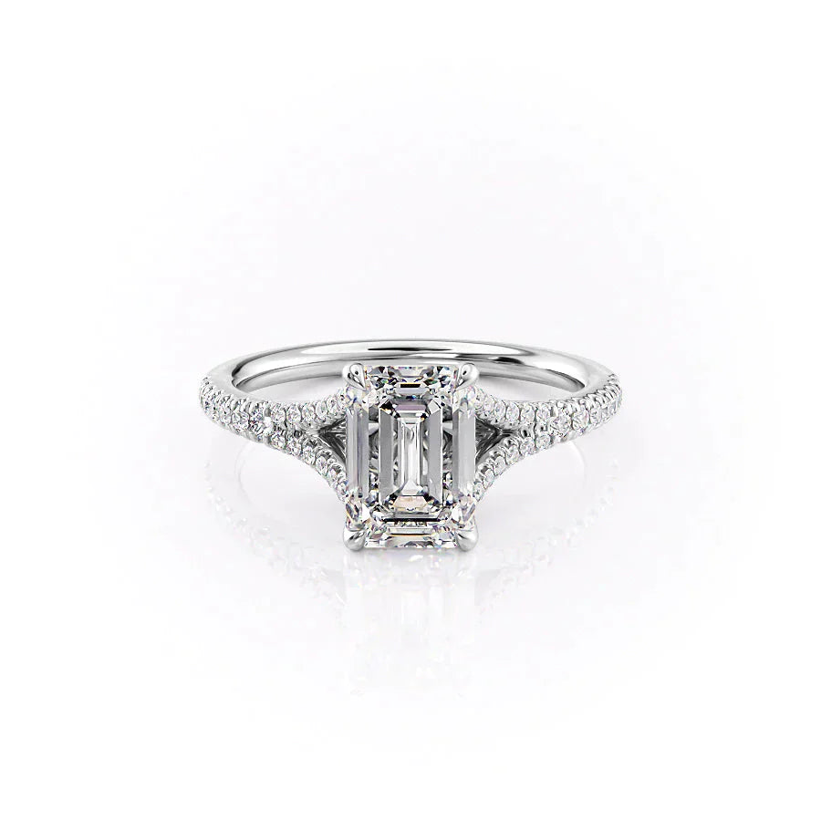 The Jade Set With A 1 Carat Emerald Lab Diamond