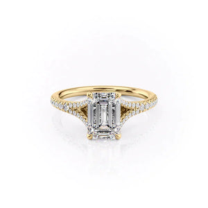 The Jade Set With A 3 Carat Emerald Lab Diamond