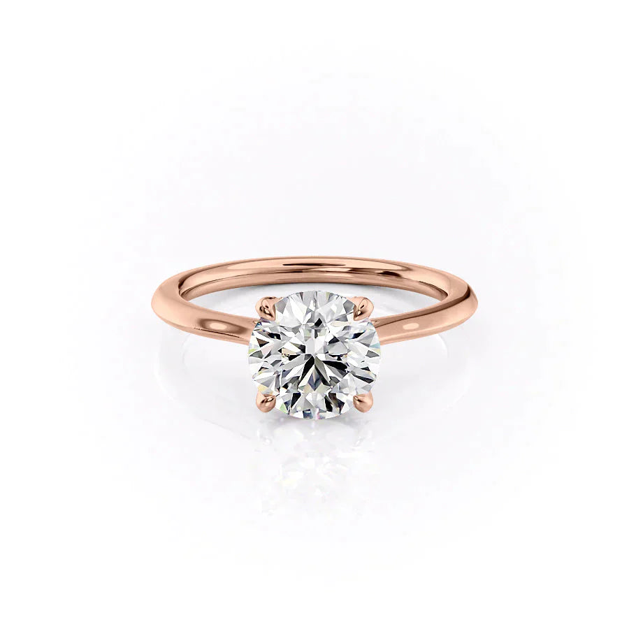 The Madison Set With A 2 Carat Round Lab Diamond