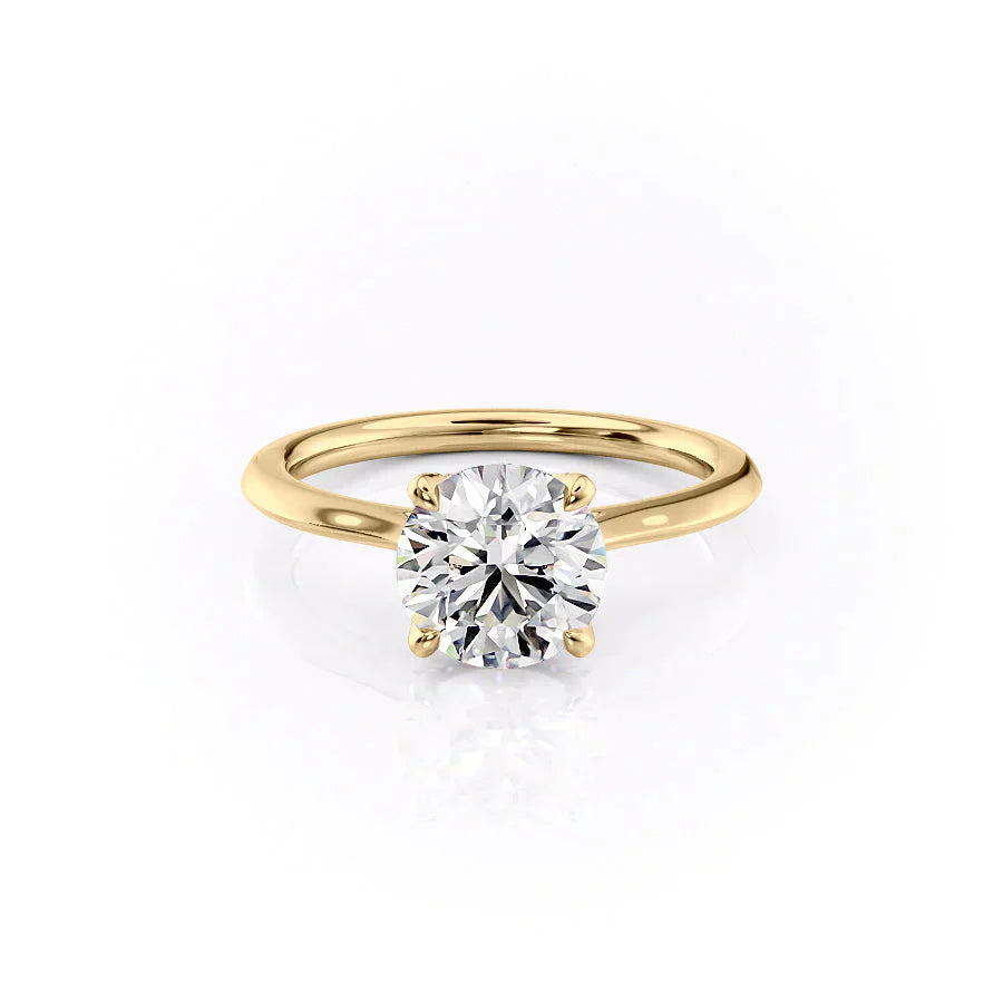 The Madison Set With A 1.5 Carat Round Lab Diamond