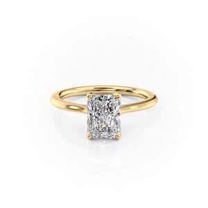 The Madison Set With A 2 Carat Radiant Lab Diamond