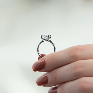 The Lexie Set With A Princess Moissanite