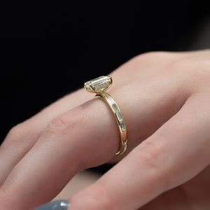 The Jennifer Set With A 3 Carat Emerald Lab Diamond