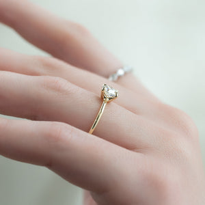 The Ashley Set With A 1 Carat Round Lab Diamond