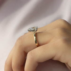 The Eleanor Set With A 3 Carat Pear Lab Diamond