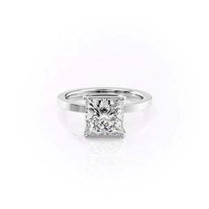 The Eleanor Set With A 3 Carat Princess Lab Diamond