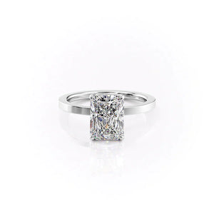 The Eleanor Set With A 3 Carat Radiant Lab Diamond