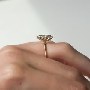 The Alison Set With A Marquise Moissanite