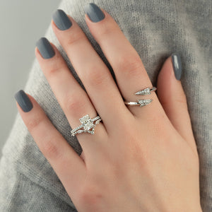 The Pave Alison Set With A 3 Carat Radiant Lab Diamond