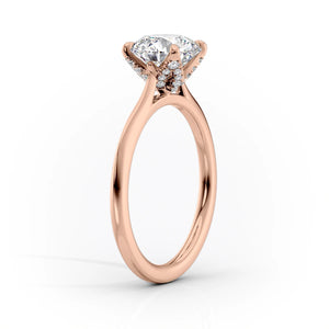The Madison Set With A 3 Carat Radiant Lab Diamond