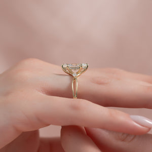 The Kelsey Set With A 1.5 Carat Marquise Lab Diamond