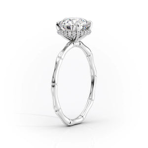 The Eve Set With A 2 Carat Pear Lab Diamond