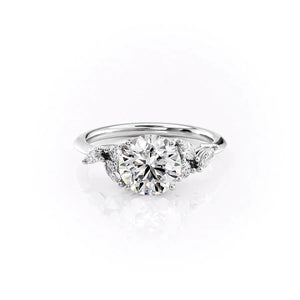 The Melissa Set With A 1.5 Carat Round Lab Diamond