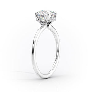 The Margot Set With A 1.5 Carat Emerald Lab Diamond