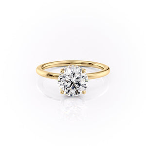 The Margot Set With A 1.5 Carat Round Lab Diamond