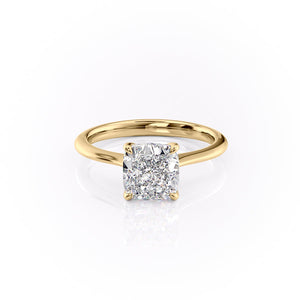 The Katelyn Set With A 1.5 Carat Cushion Lab Diamond