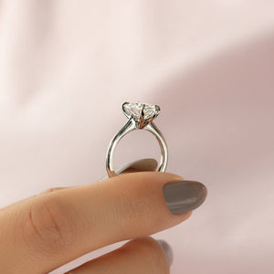 The Katelyn Set With A 2 Carat Marquise Lab Diamond