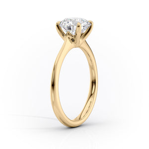 The Katelyn Set With A 2 Carat Pear Lab Diamond