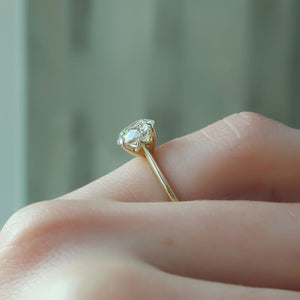 The Katelyn Set With A 1.5 Carat Round Lab Diamond