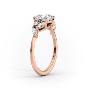 The Melissa Set With A 1.5 Carat Round Lab Diamond