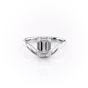 The Berta Set With A 1 Carat Emerald Lab Diamond