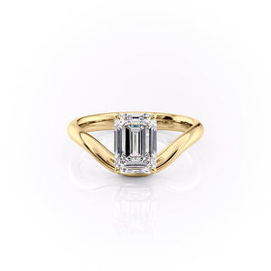 The Berta Set With A 2.5 Carat Emerald Lab Diamond