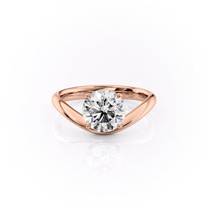 The Berta Set With A 1.5 Carat Round Lab Diamond