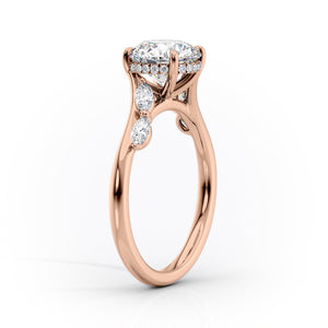 The Nova Set With A 1 Carat Round Lab Diamond