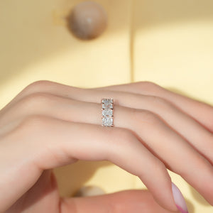 4.5ct Radiant Eternity