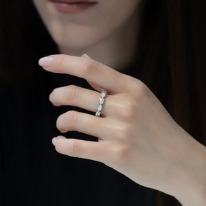 1.5ct East West Pear Eternity