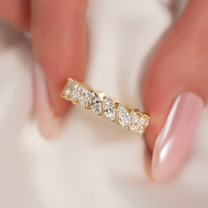 1.5ct Slanted Marquise Eternity