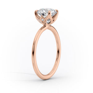 The Lisa Set With A 1.5 Carat Round Lab Diamond