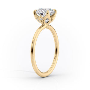 The Lisa Set With A 2 Carat Marquise Lab Diamond