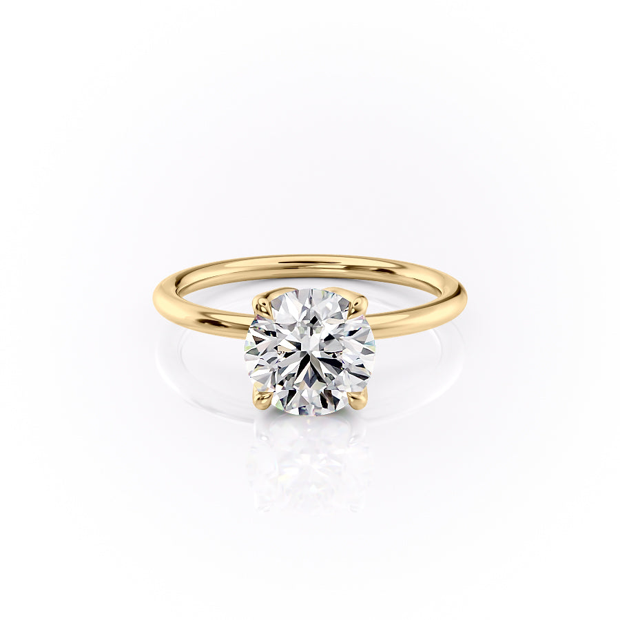 The Lisa Set With A 1.5 Carat Round Lab Diamond