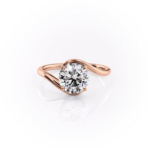 The Skyler Set With A 1.5 Carat Round Lab Diamond