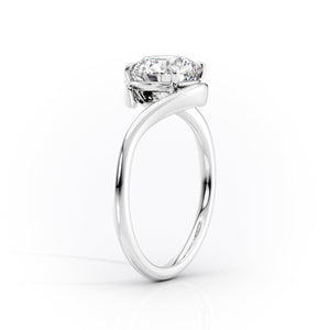 The Skyler Set With A 3 Carat Radiant Lab Diamond