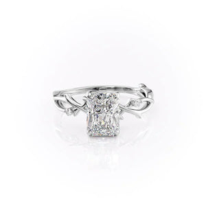 The Twig Set With A 1.5 Carat Radiant Lab Diamond