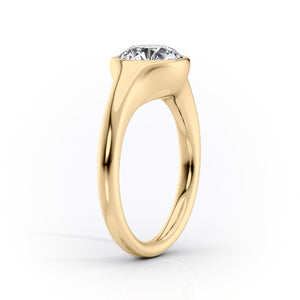 The Stella Set With A 3 Carat Oval Lab Diamond