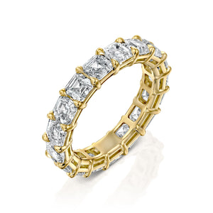 4ct Asscher Eternity